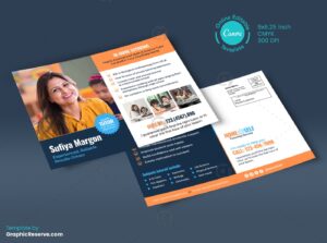 In-Home Tutoring Direct Mail EDDM Canva template