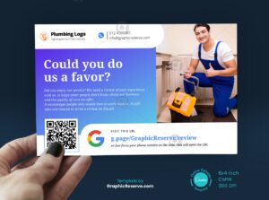 Google Review Postcard (Canva Template)