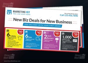 Print Shop Marketing Coupon EDDM Postcard