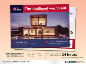 Keller Williams Realtor Real Estate Eddm Postcard